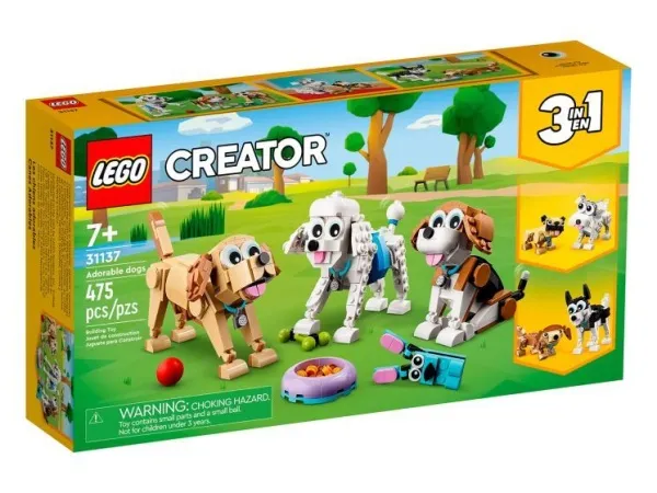 Lego Creator Очаровательные собаки 31137